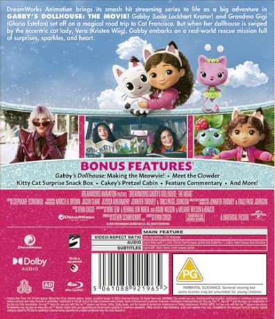 Gabby's Dollhouse: The Movie (Koci domek Gabi: Film) [Blu-Ray]