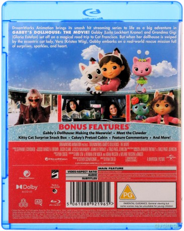 Gabby's Dollhouse: The Movie (Koci domek Gabi: Film) [Blu-Ray]