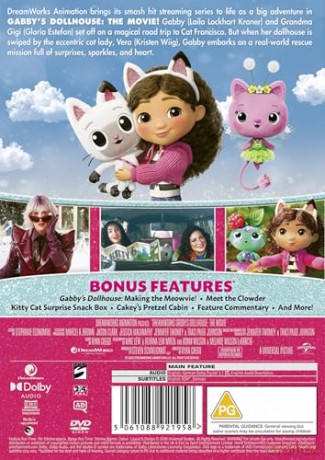 Gabby's Dollhouse: The Movie (Koci domek Gabi: Film) [DVD]