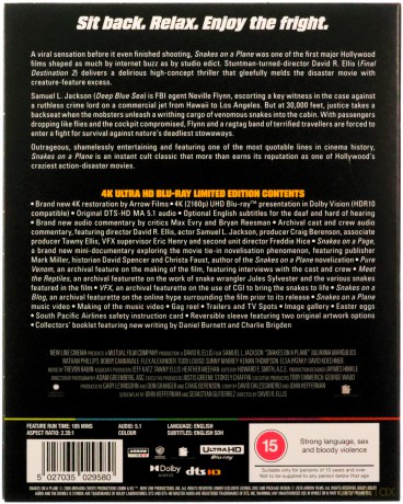 Snakes On A Plane (Limited) (Węże w samolocie) [Blu-Ray 4K]