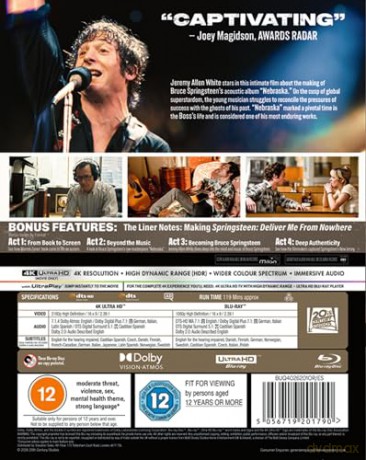Springsteen: Deliver Me From Nowhere (Springsteen: Ocal mnie od nicości) [Blu-Ray 4K]+[Blu-Ray]