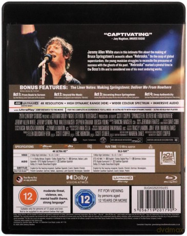 Springsteen: Deliver Me From Nowhere (Springsteen: Ocal mnie od nicości) [Blu-Ray 4K]+[Blu-Ray]