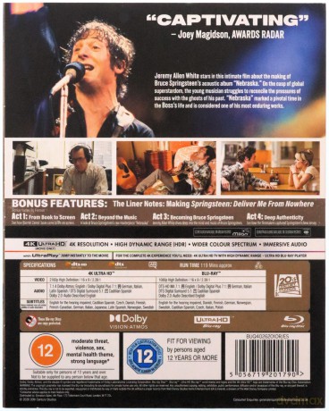 Springsteen: Deliver Me From Nowhere (Springsteen: Ocal mnie od nicości) [Blu-Ray 4K]+[Blu-Ray]