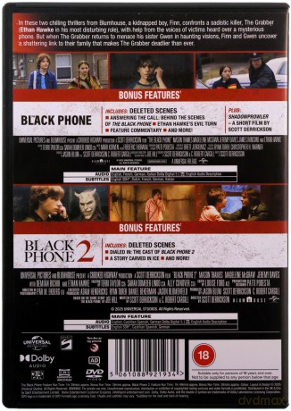 The Black Phone 1&2 [2DVD]