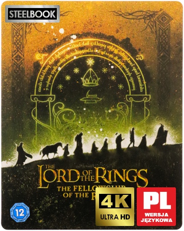 Władca Pierścieni: Drużyna Pierścienia (steelbook) [Blu-Ray 4K]