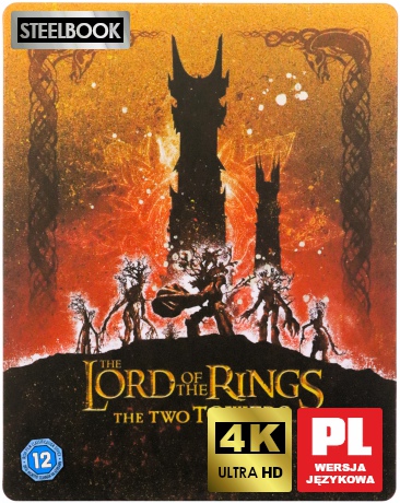 Władca Pierścieni: Dwie wieże (steelbook) [3xBlu-Ray 4K]