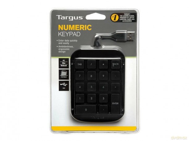 Klawiatura numeryczna USB czarna