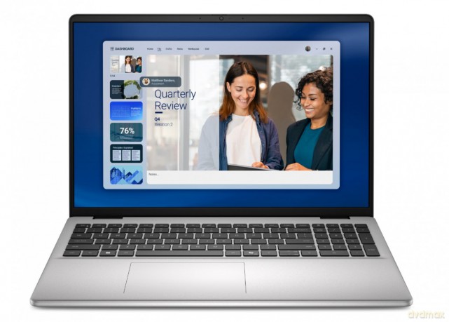 Laptop Dell 16 DC16256 W11P R7-350|32GB|1TB|AMD Radeon|FgrPr|WLAN+BT|16.0 FHD+|Backlit Kb|4C|65W|3YPS Platinum Silver (Metal)