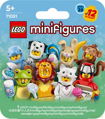 LEGO Minifigures Minifigurki Seria 28 - Zwierzęta (71051)