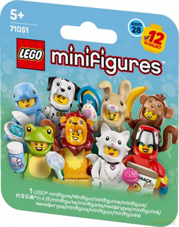 LEGO Minifigures Minifigurki Seria 28 - Zwierzęta (71051)