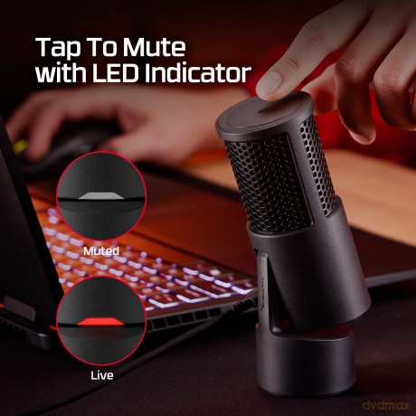 Mikrofon HyperX SoloCast 2 czarny - AR0A0AA