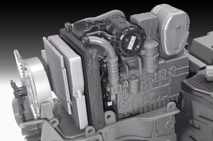 Model plastikowy Traktor Fendt 728 Vario