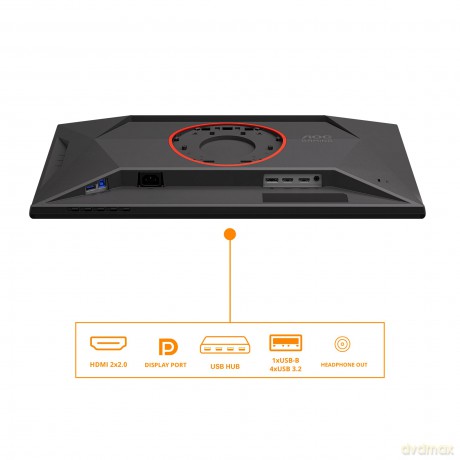 Monitor 25G4KUR 24.5 cala IPS 420Hz HDMIx2 DP Pivot