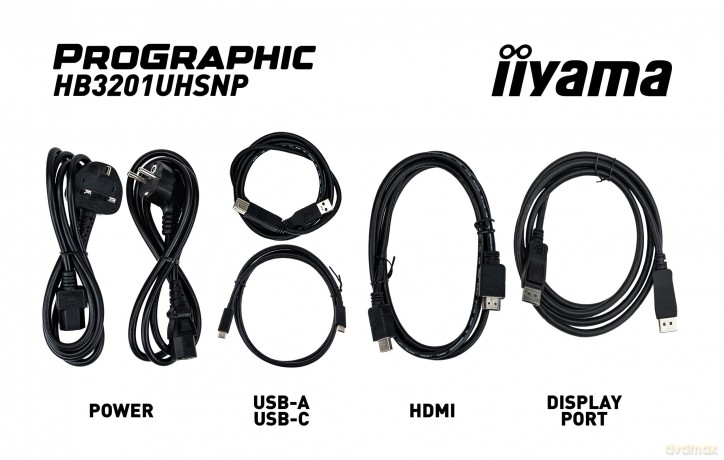 Monitor 31.5 cala ProGraphic HB3201UHSNP-B1 4K,IPS BLACK 2.0,450cd,VESA USB-c dock(PD:96W),HDMI,DP,DAISY/CHAIN,4xUSB,RJ45,3000:1,sRGB:100%,DCI-P3:99%,