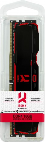 Pamięć DDR4 IRDM X 16/2666 16-18-18 czarna