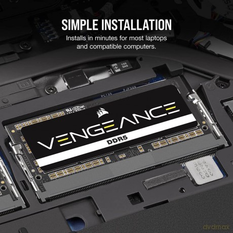Pamięć DDR5 Vengeance 24GB/5600 (1*24) Czarny CL48
