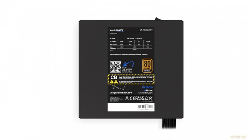 Zasilacz Vero L6 650W 80 Plus Bronze