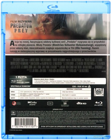 Predator: Strefa zagrożenia [Blu-Ray]