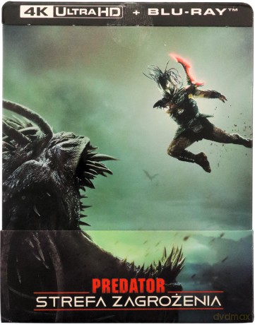 Predator: Strefa zagrożenia (steelbook) [Blu-Ray 4K]+[Blu-Ray]
