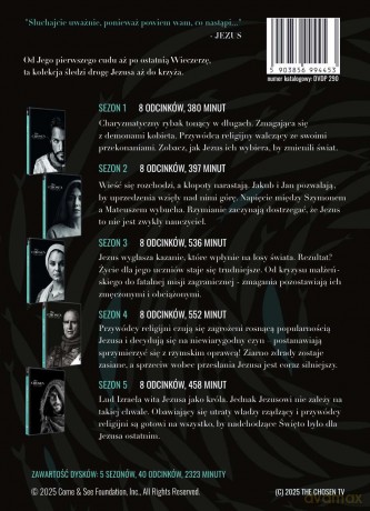 The Chosen Sezony 1-5 [BOX] [12DVD]