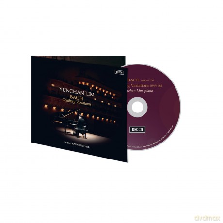 Yunchan Lim: J.S.Bach Goldberg Variations - Live At Carnergie Hall 2025 [CD]