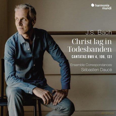 Bach: Christ Lag In Todesbanden Cantatas Bwv 4 106 131 Dauce Ensemble Correspondances (digipack) [CD]