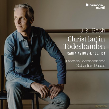 Bach: Christ Lag In Todesbanden Cantatas Bwv 4 106 131 Dauce Ensemble Correspondances (digipack) [CD]
