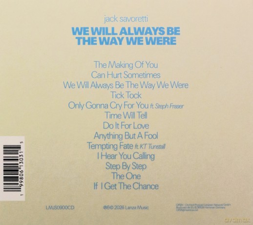 Jack Savoretti: We Will Always Be The Way We Were (digipack) [CD]