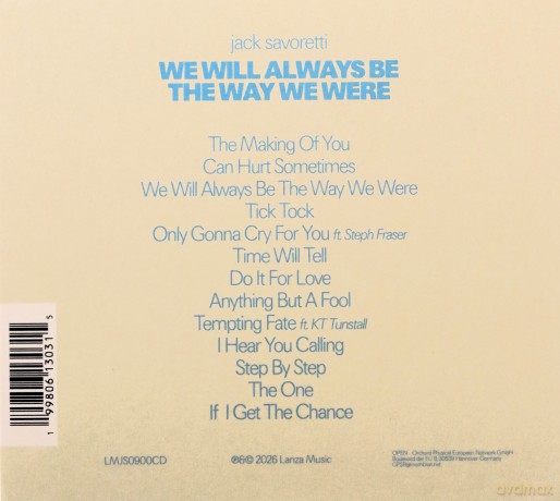 Jack Savoretti: We Will Always Be The Way We Were (digipack) [CD]