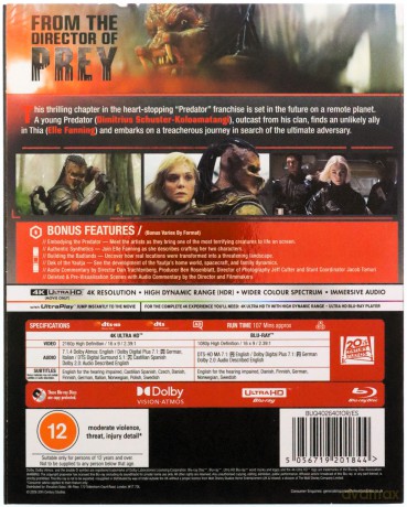 Predator: Strefa zagrożenia [Blu-Ray 4K]+[Blu-Ray]
