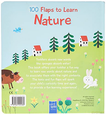 100 Flaps to learn: Nature - YoYo [KSIĄŻKA]