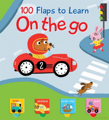 100 Flaps to Learn: On the go - Yoyo Books [KSIĄŻKA]