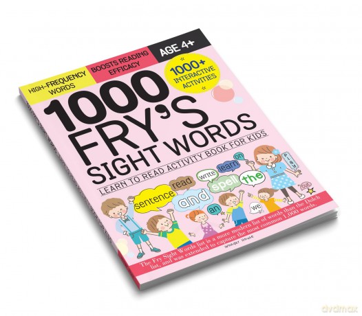 1000 Fry's Sight Words: Learn to Read Activity Book for Kids: Learn to Read Activity Book for Kids, 1000+ Interactive Activities [KSIĄŻKA]