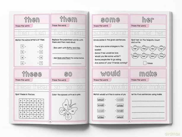1000 Fry's Sight Words: Learn to Read Activity Book for Kids: Learn to Read Activity Book for Kids, 1000+ Interactive Activities [KSIĄŻKA]