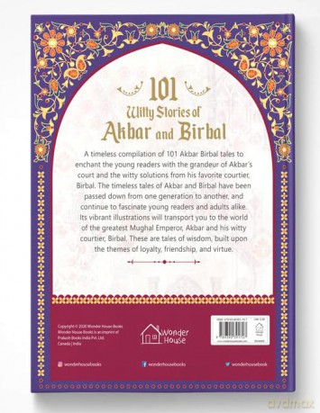101 Witty Stories Of Akbar and Birbal - Collection Of Humorous Stories For Kids (Classic Tales from India) [KSIĄŻKA]