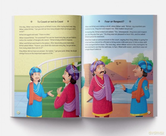 101 Witty Stories Of Akbar and Birbal - Collection Of Humorous Stories For Kids (Classic Tales from India) [KSIĄŻKA]