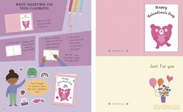 10-Minute Valentine's Day Activities: Make Valentine's Day Cards for Your Friends!: Make Valentine's Day Cards for Your Friends and Classmates! (10-minute Activities) - Helen Hughes [KSIĄŻKA]