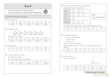 11+ Maths Quick Practice Tests Age 10-11 (Year 6) Book 3: For the 2026 GL Assessment Tests (Collins 11+ Practice) - Collins 11+ [KSIĄŻKA]