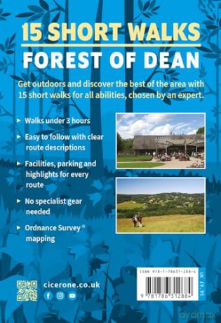 15 Short Walks in the Forest of Dean (Cicerone Guides) - Mike Dunn [KSIĄŻKA]