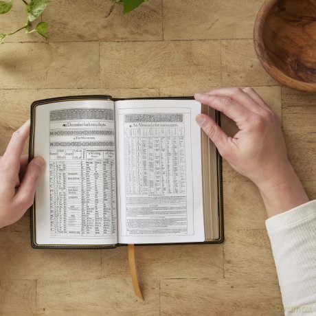 1611 KJV with Apocrypha, Brown Leathersoft: Holy Bible - Thomas Nelson [KSIĄŻKA]