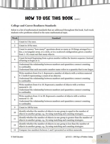 180 Days of Problem Solving for Kindergarten: Practice, Assess, Diagnose (180 Days of Practice) - Jessica Hathaway [KSIĄŻKA]