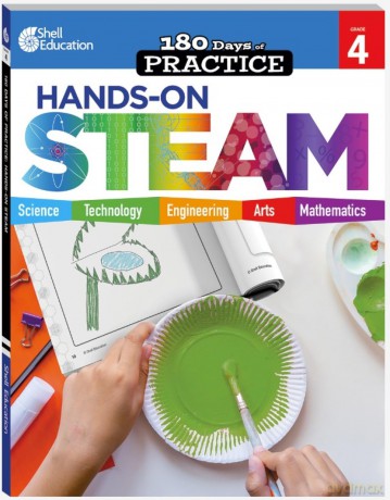 180 Days: Hands-On STEAM for Grade 4: Practice, Assess, Diagnose (180 Days of Practice) - Cheryl Lane [KSIĄŻKA]