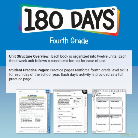 180 Days: Hands-On STEAM for Grade 4: Practice, Assess, Diagnose (180 Days of Practice) - Cheryl Lane [KSIĄŻKA]