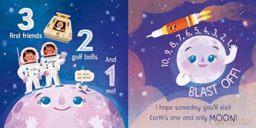 3 2 1 to the Moon!: A Counting Book (Our Little Universe, 1) - Stacy McAnulty [KSIĄŻKA]