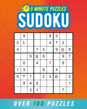5 Minute Puzzles: Sudoku: Over 100 Puzzles (Five-Minute Puzzles) - Eric Saunders [KSIĄŻKA]
