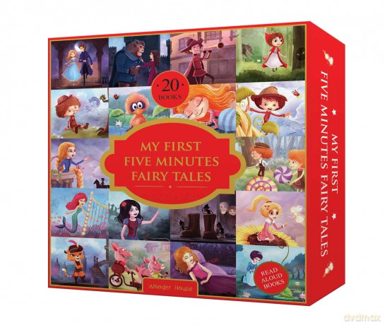 5 minutes fairytale box set: Giftset of Books for Kids Abridged and Retold [KSIĄŻKA]