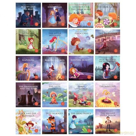 5 minutes fairytale box set: Giftset of Books for Kids Abridged and Retold [KSIĄŻKA]
