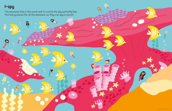 555 Sticker Fun - Mermaid World Activity Book - Susan Mayes [KSIĄŻKA]