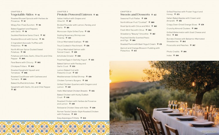 5-Ingredient Mediterranean Cookbook: Amazingly Healthy Quick-Fix Meals - Editors of the Harvard Common Press [KSIĄŻKA]