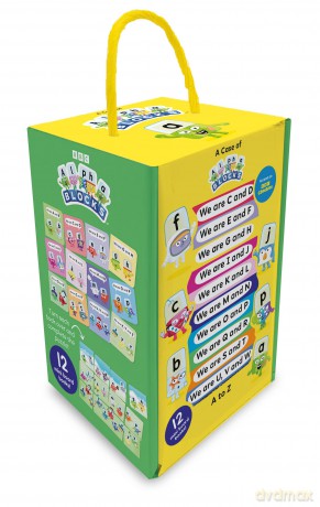 A Case of Alphablocks - 12 Title Board Book Collection Carry Case, Ideal for Holidays and Early Learning and Preschool Ages! (Alphablocks Board Books) - Alphablocks [KSIĄŻKA]